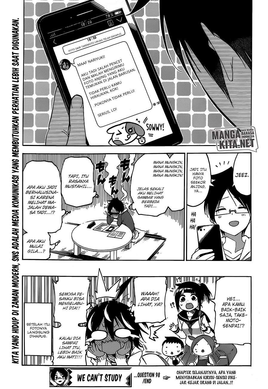 Bokutachi wa Benkyou ga Dekinai Chapter 98 - halaman 22