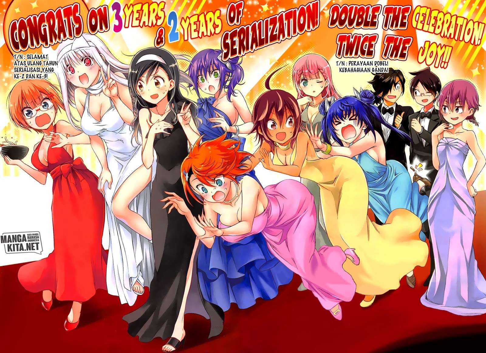 Bokutachi wa Benkyou ga Dekinai Chapter 98 - halaman 3