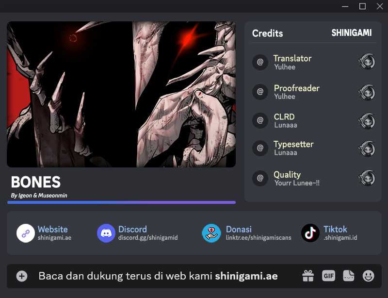 Bones Chapter 13 - halaman 1