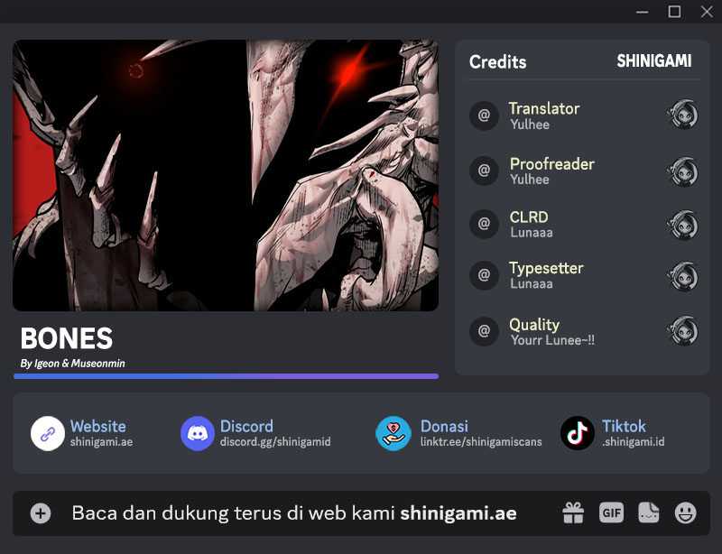 Bones Chapter 14 - halaman 1