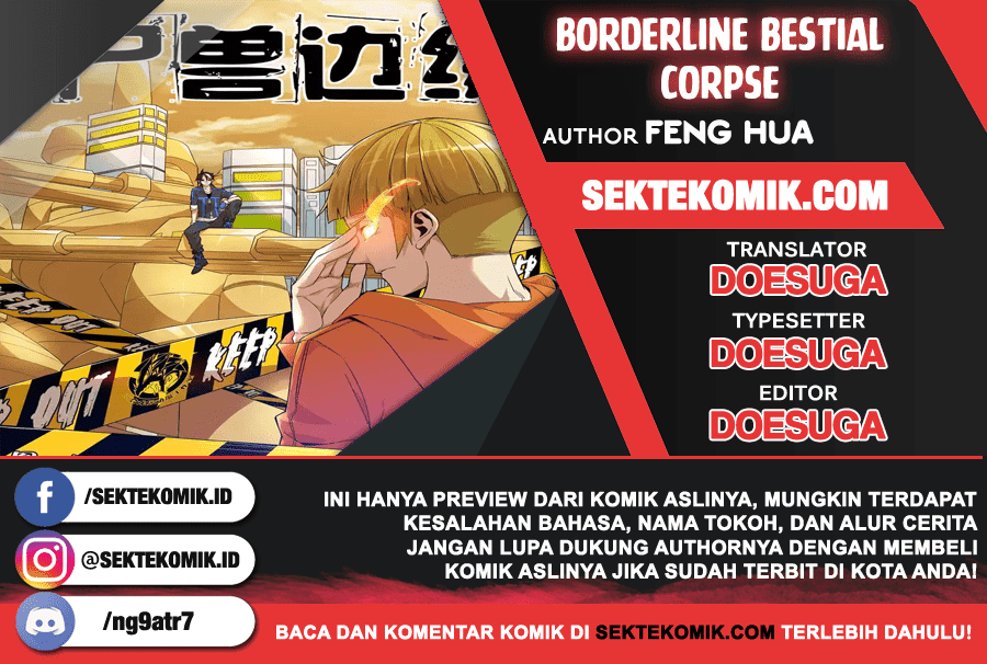 Borderline Bestial Corpse Chapter 1 - halaman 1