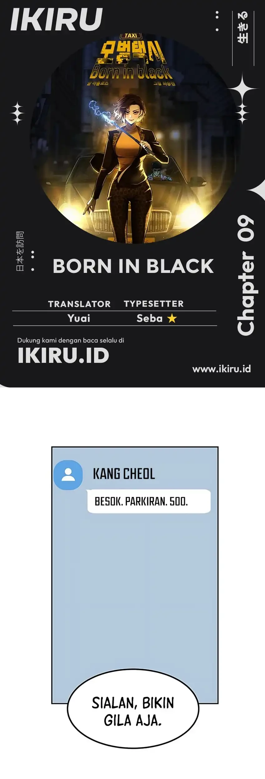 Born In Black Chapter 9 - halaman 1