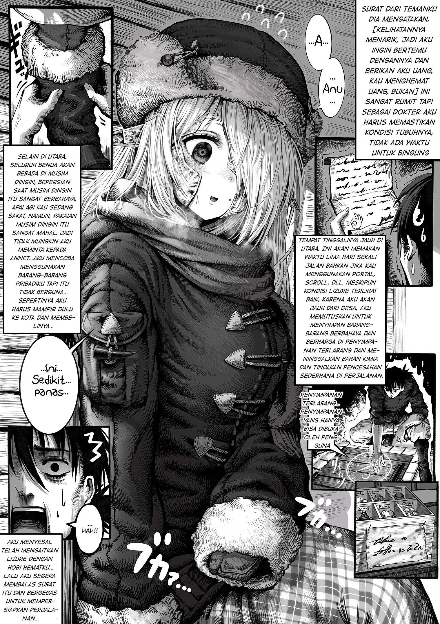 Boroboro no Elf-san o shiawaseni suru kusuri uri-san Chapter 22 - halaman 1