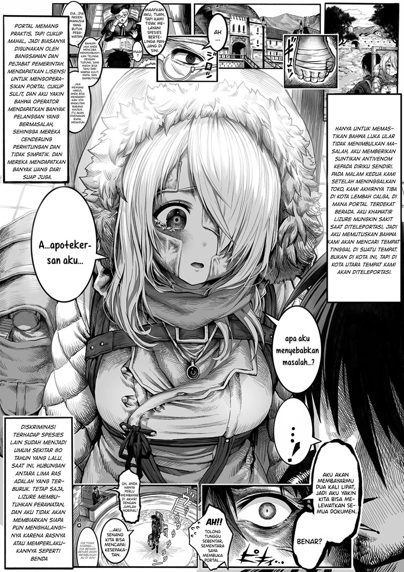 Boroboro no Elf-san o shiawaseni suru kusuri uri-san Chapter 27 - halaman 1