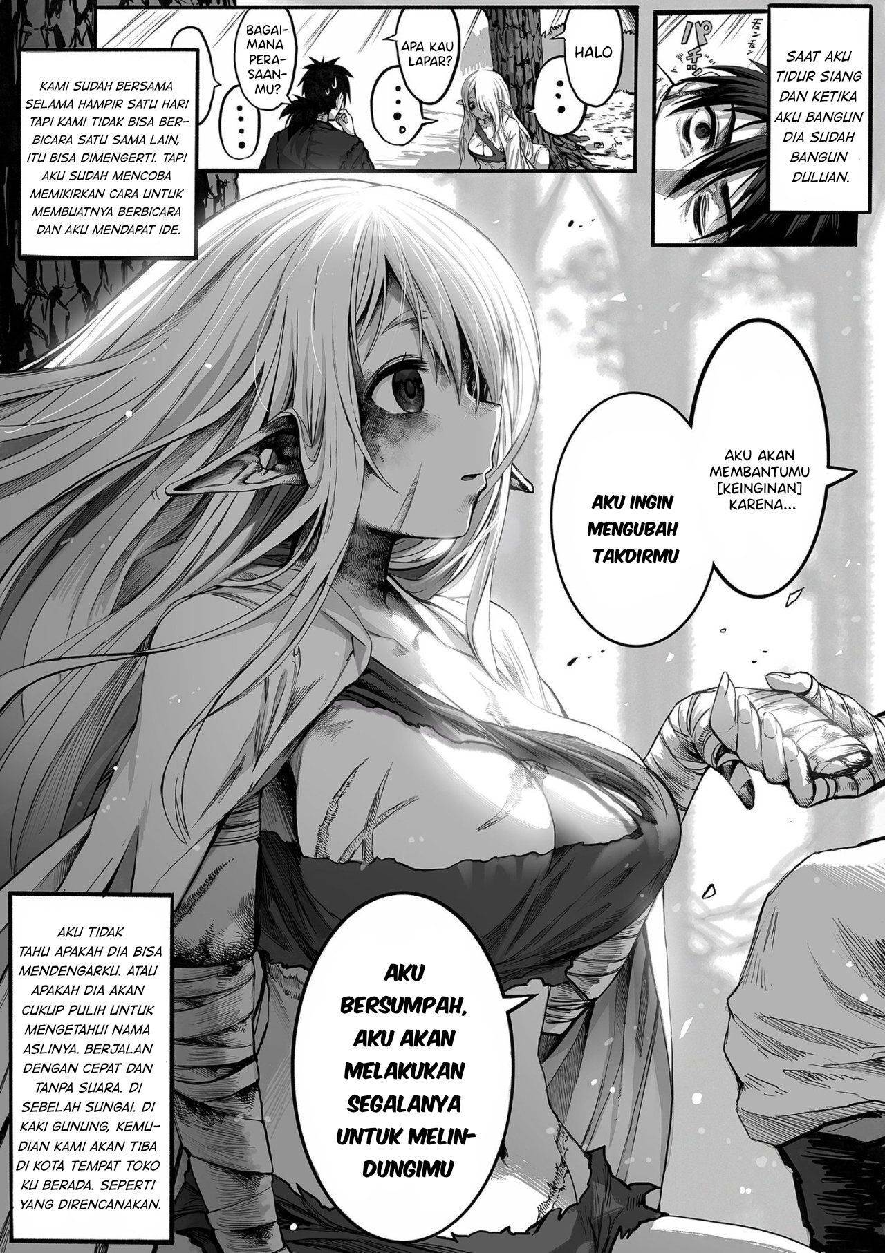 Boroboro no Elf-san o shiawaseni suru kusuri uri-san Chapter 8 - halaman 1