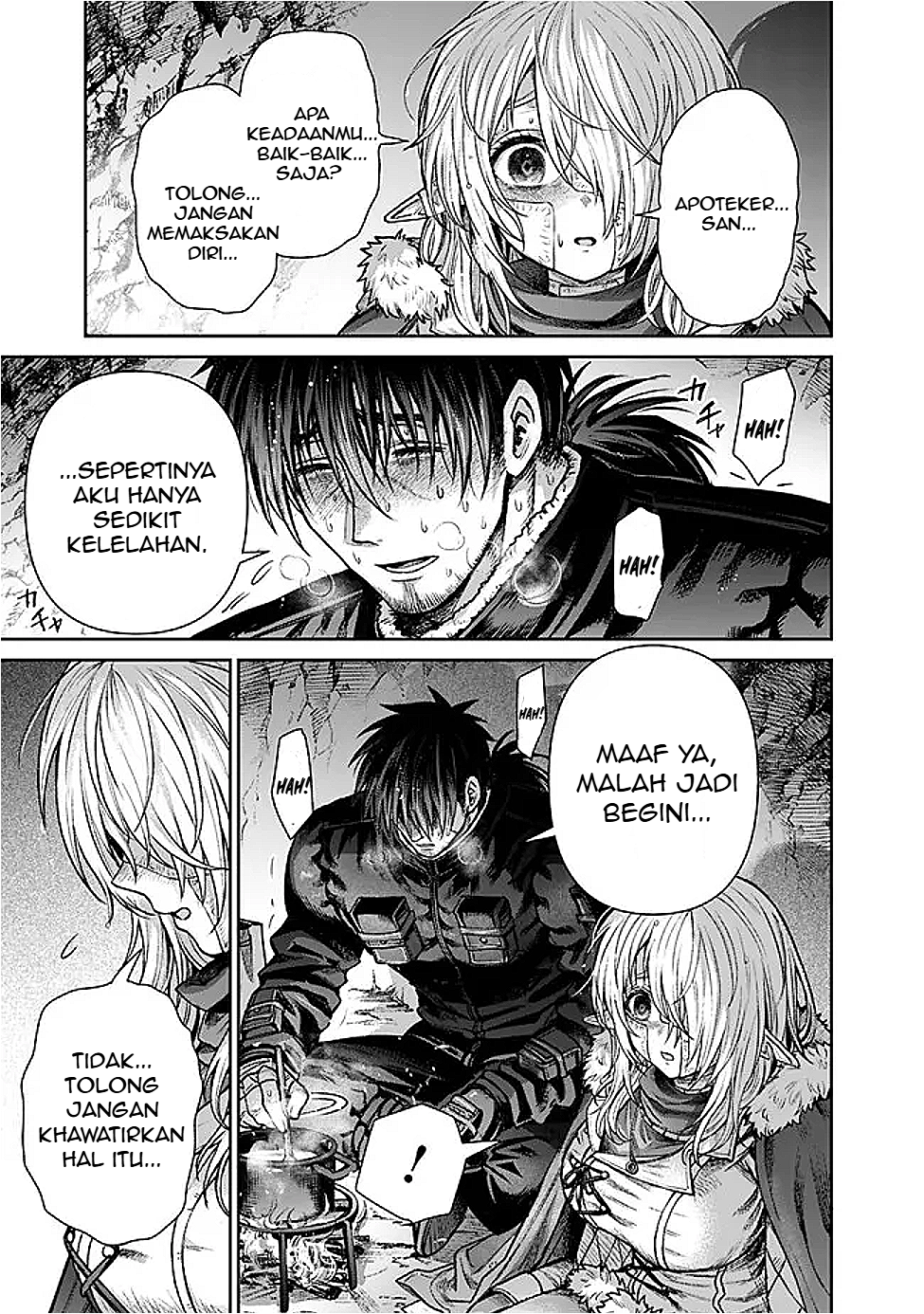 Boroboro no Elf-san wo Shiawase ni Suru Kusuriuri-san Chapter 10 - halaman 6