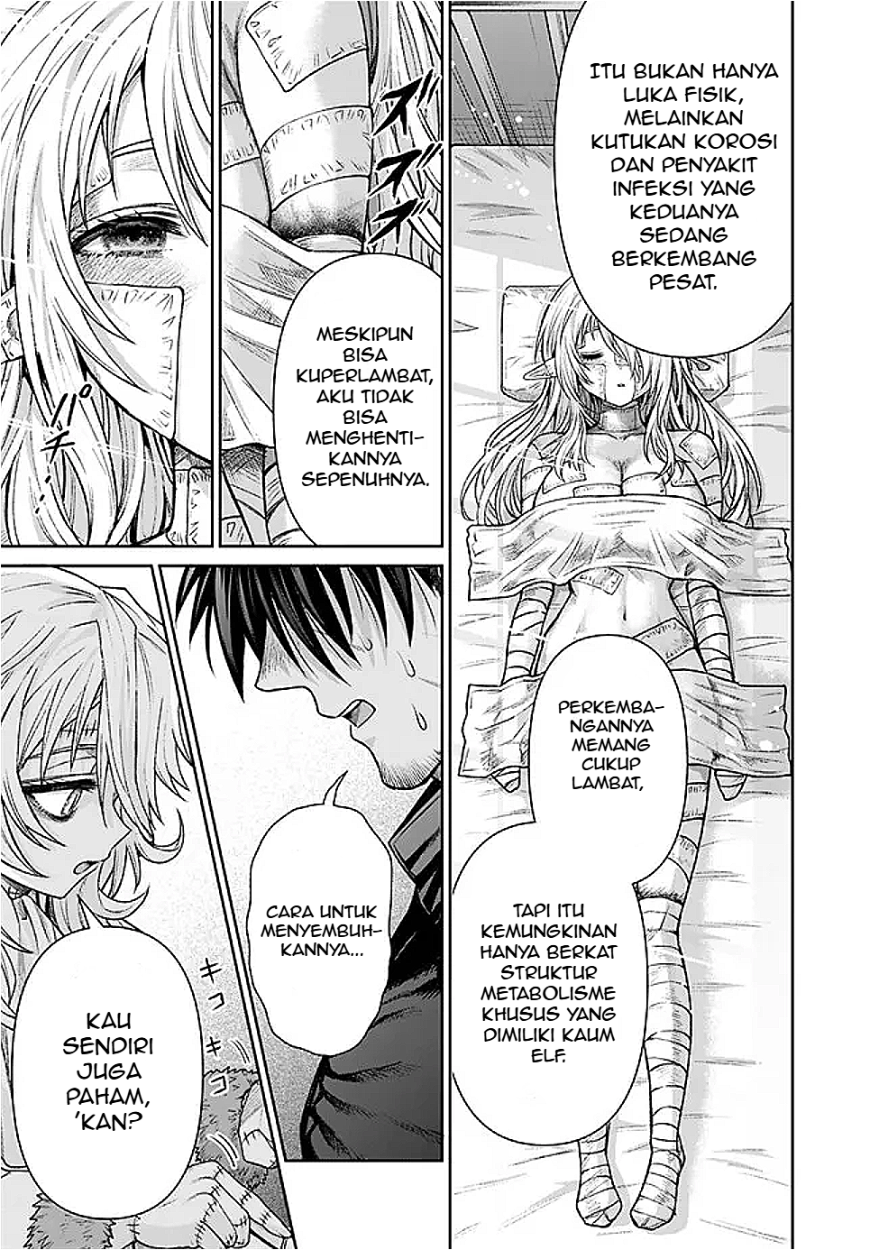 Boroboro no Elf-san wo Shiawase ni Suru Kusuriuri-san Chapter 11 - halaman 16