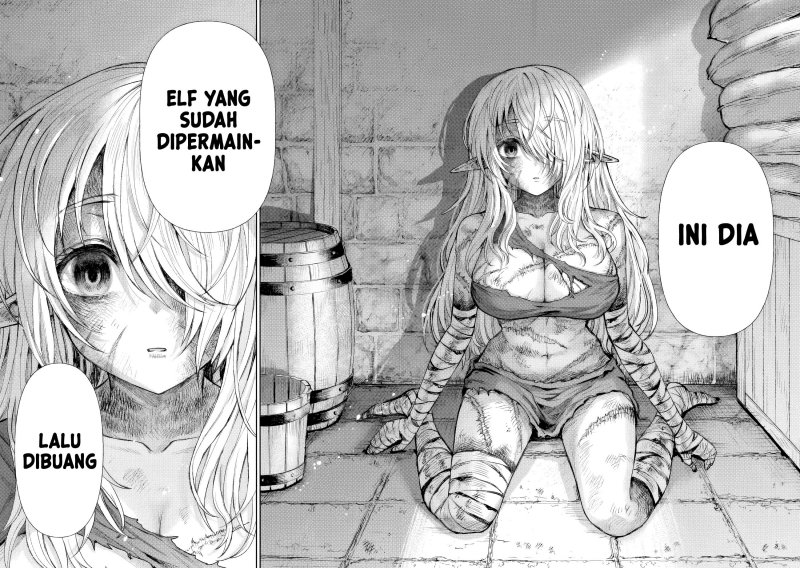 Boroboro no Elf-san wo Shiawase ni Suru Kusuriuri-san Chapter 1 - halaman 6