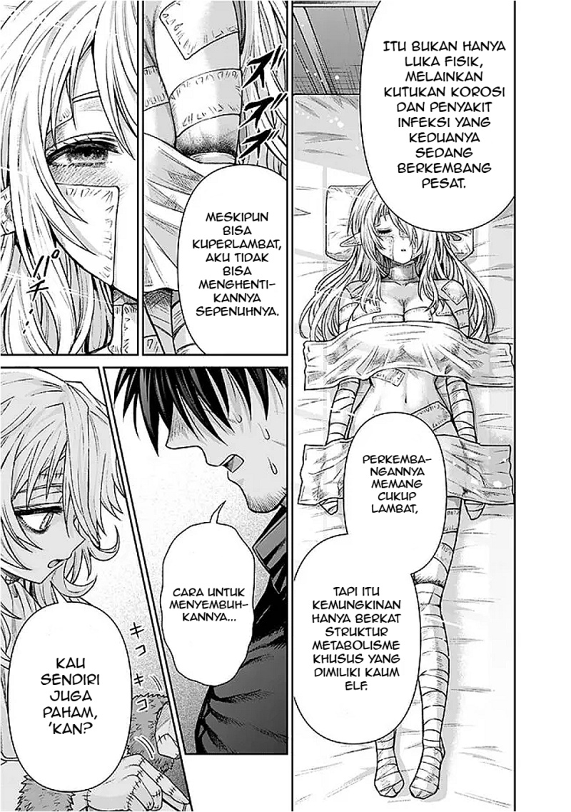 Boroboro no Elf-san wo Shiawase ni Suru Kusuriuri-san Chapter 11 - halaman 16