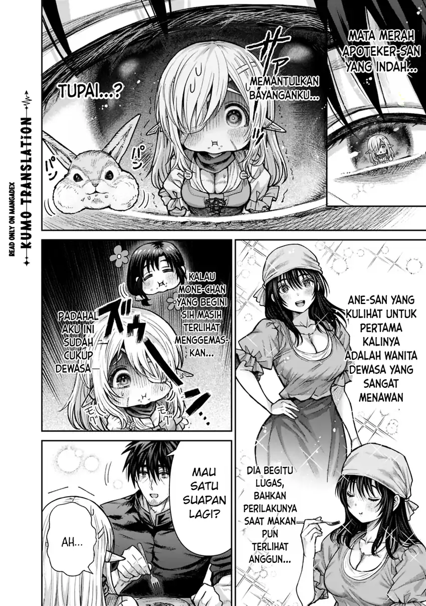 Boroboro no Elf-san wo Shiawase ni Suru Kusuriuri-san Chapter 19.5 - halaman 3