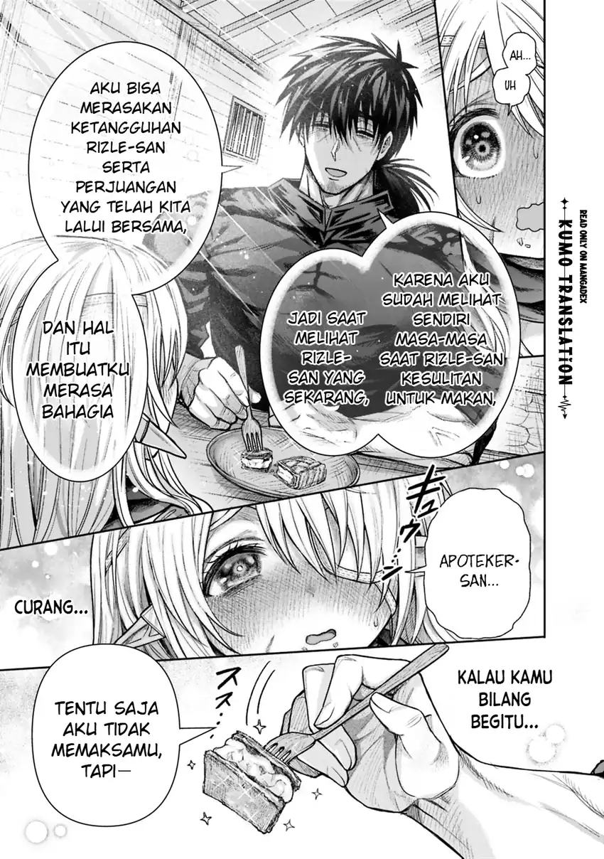 Boroboro no Elf-san wo Shiawase ni Suru Kusuriuri-san Chapter 19.5 - halaman 8