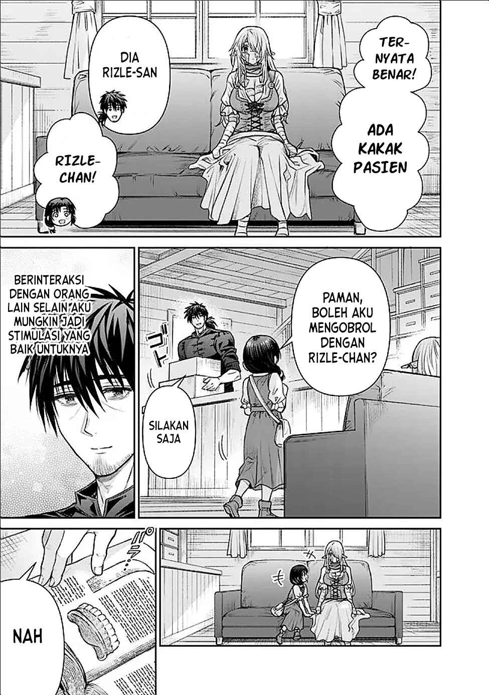 Boroboro no Elf-san wo Shiawase ni Suru Kusuriuri-san Chapter 3 - halaman 5