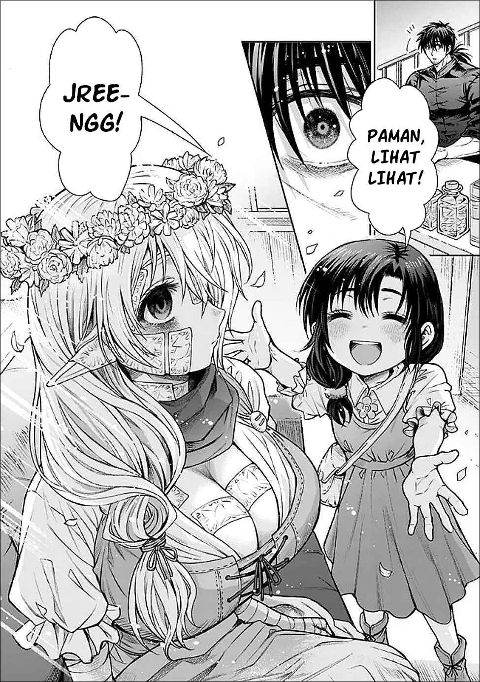 Boroboro no Elf-san wo Shiawase ni Suru Kusuriuri-san Chapter 3 - halaman 8