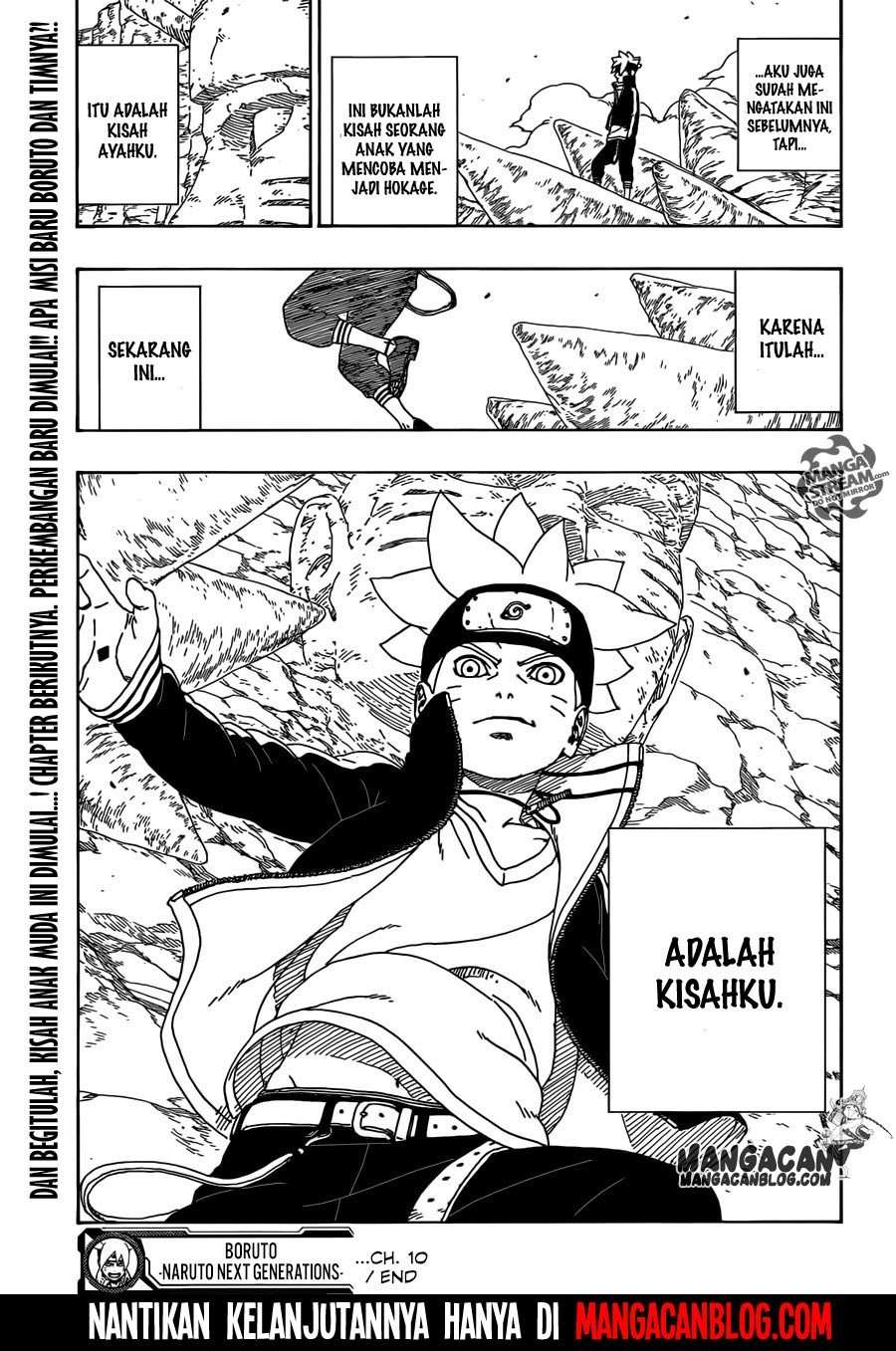 Boruto Chapter 10 - halaman 45