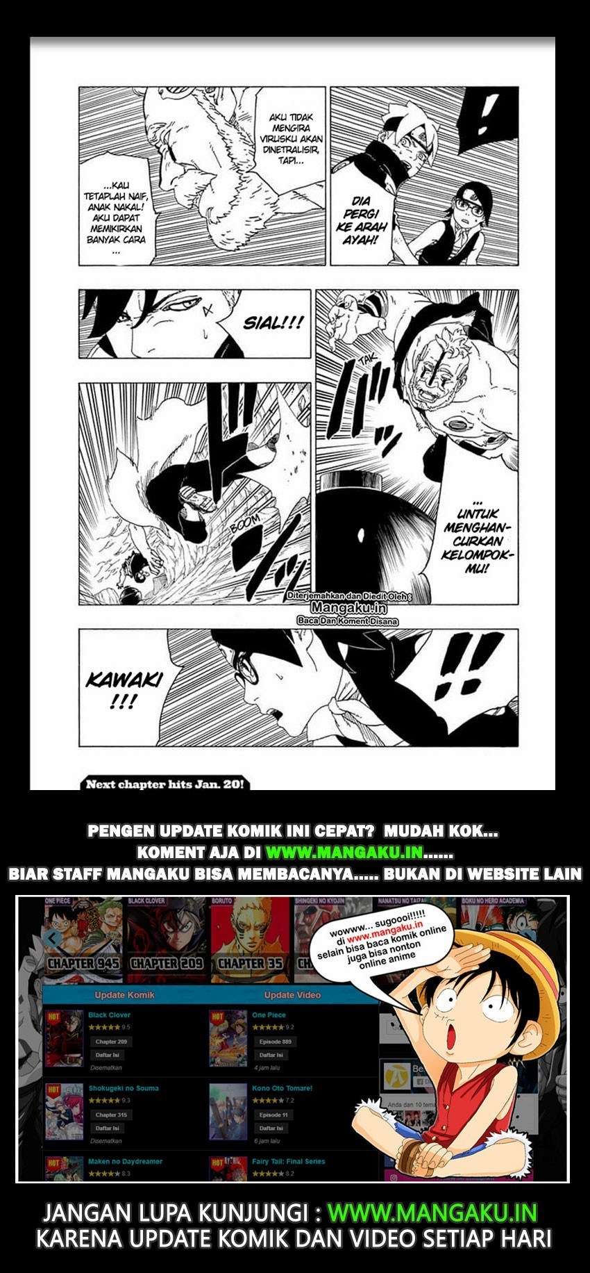 Boruto Chapter 41 - halaman 42