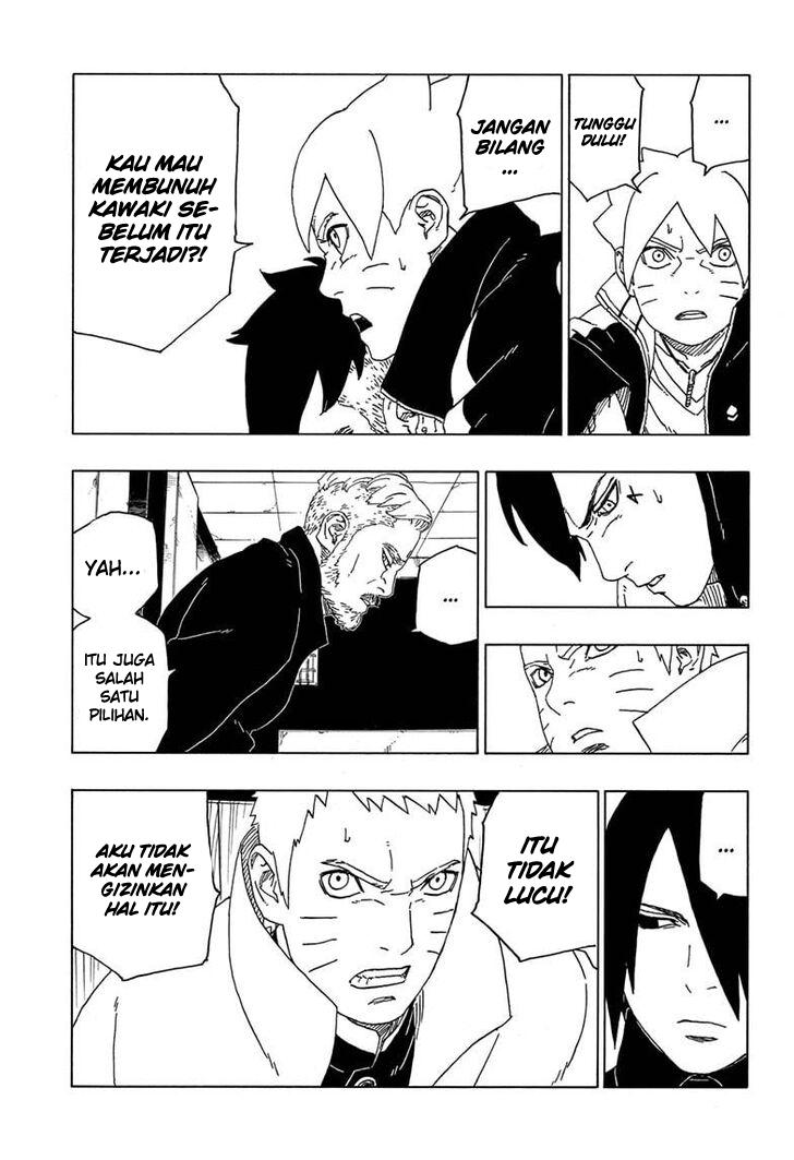 Boruto Chapter 47.1 - halaman 17
