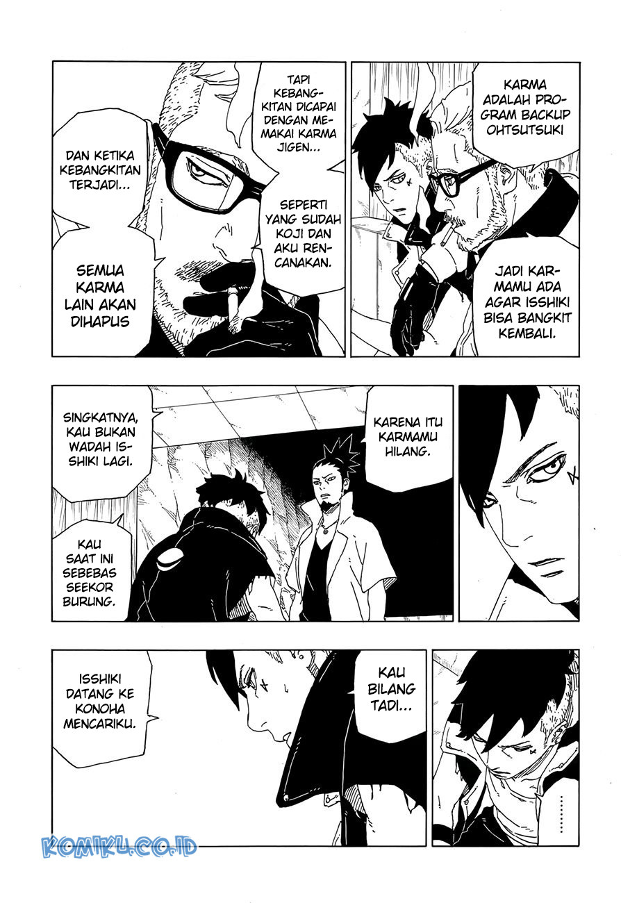 Boruto Chapter 50.1 - halaman 15