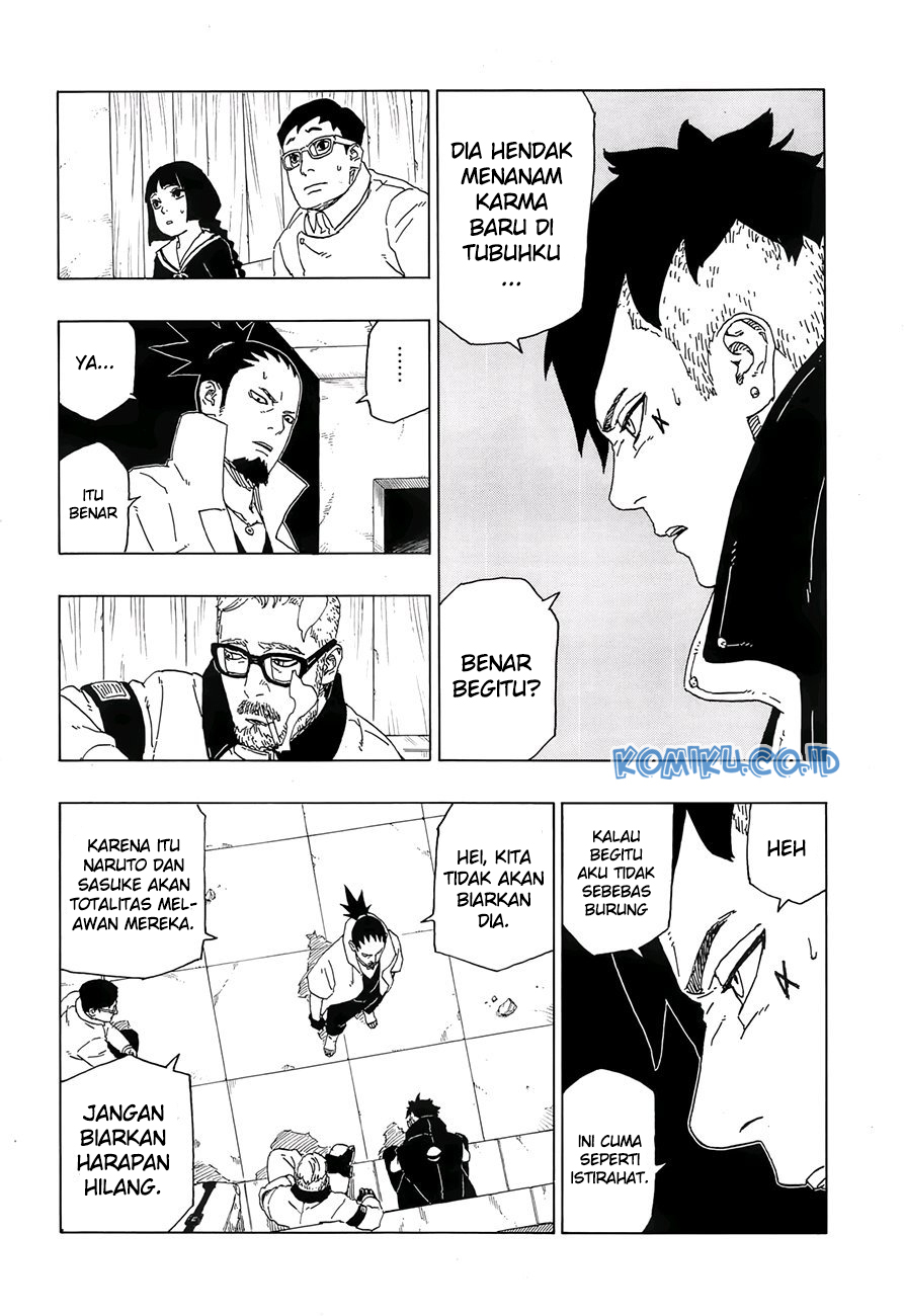 Boruto Chapter 50.1 - halaman 16