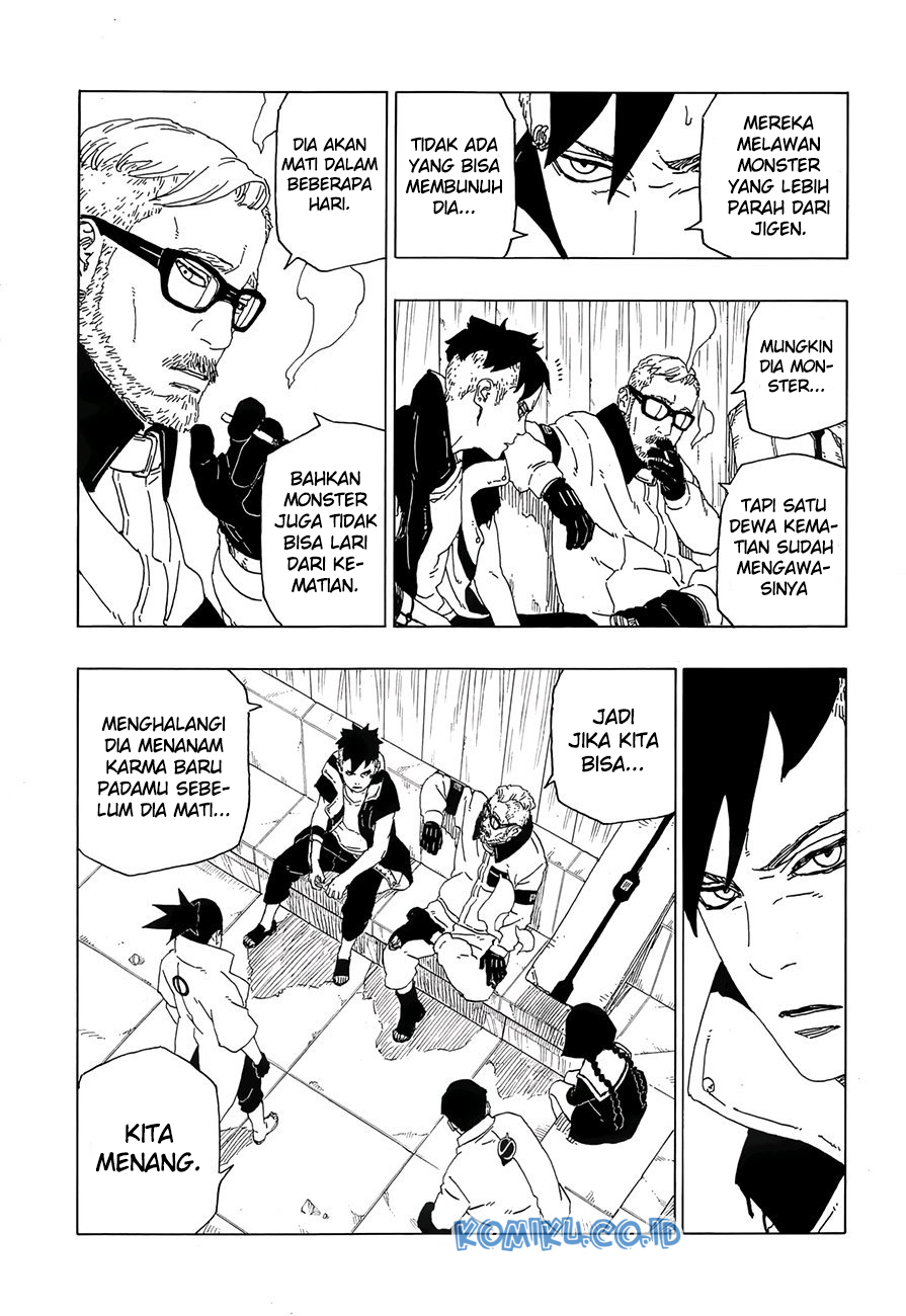 Boruto Chapter 50.1 - halaman 17