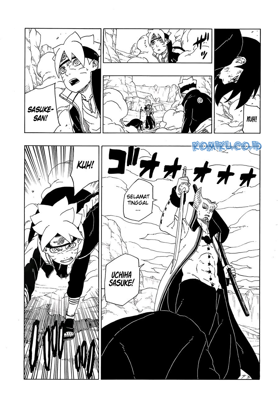 Boruto Chapter 50.2 - halaman 17