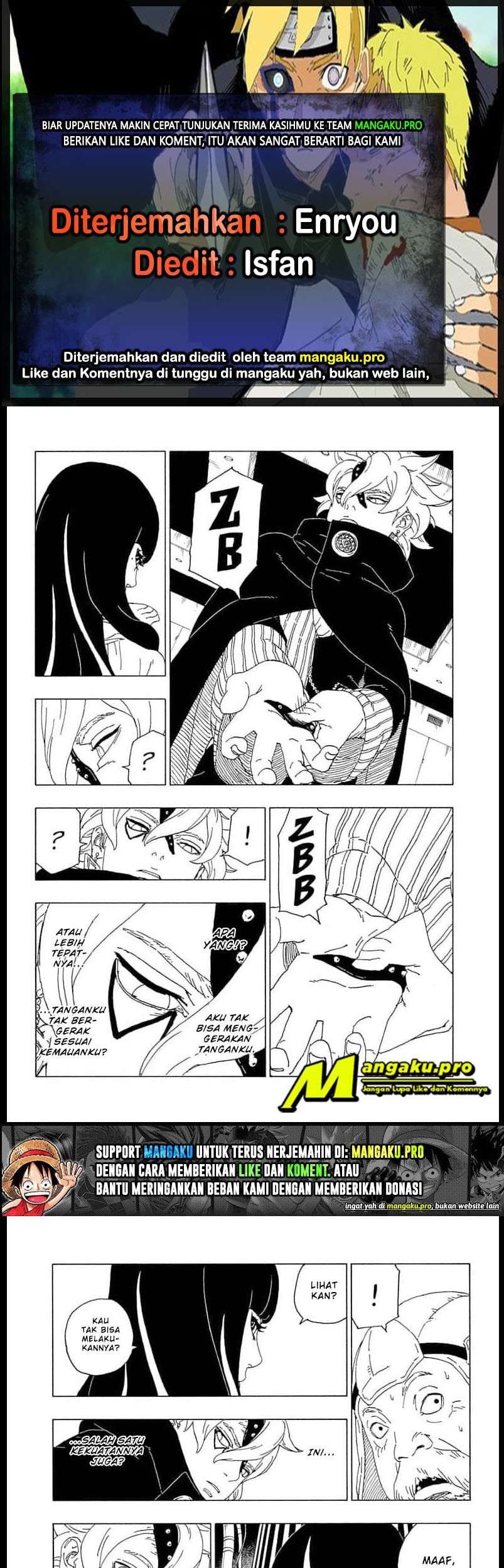 Boruto Chapter 57.2 - halaman 1