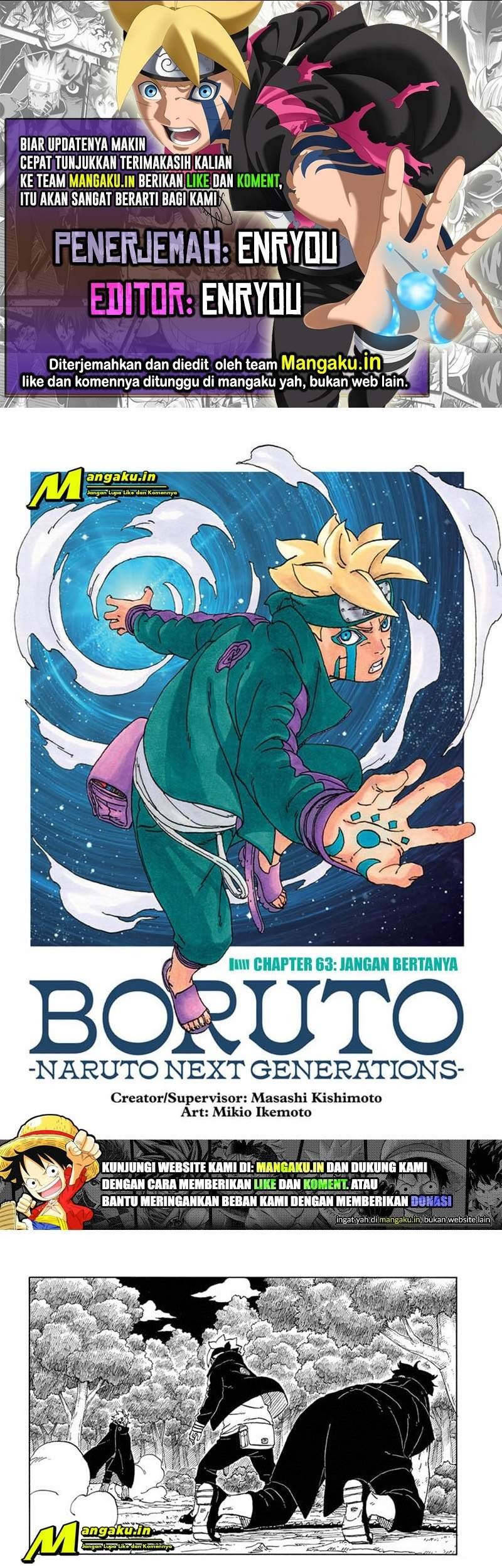 Boruto Chapter 63.1 - halaman 1