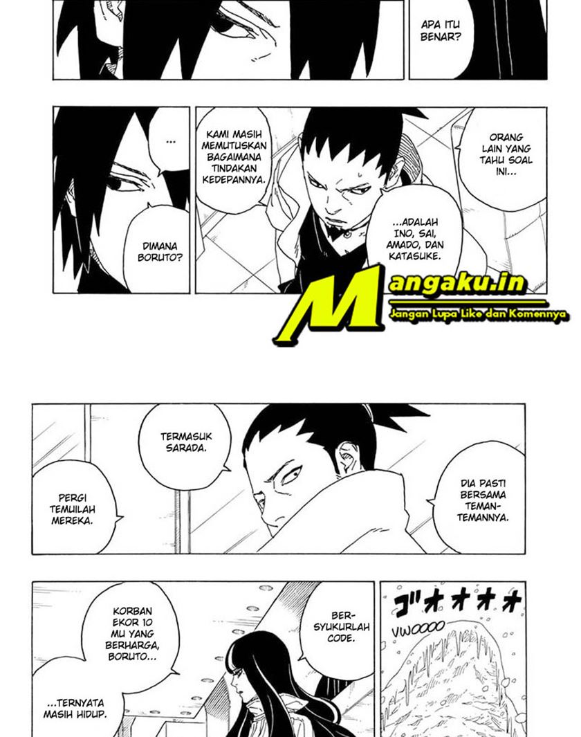 Boruto Chapter 68.1 - halaman 14