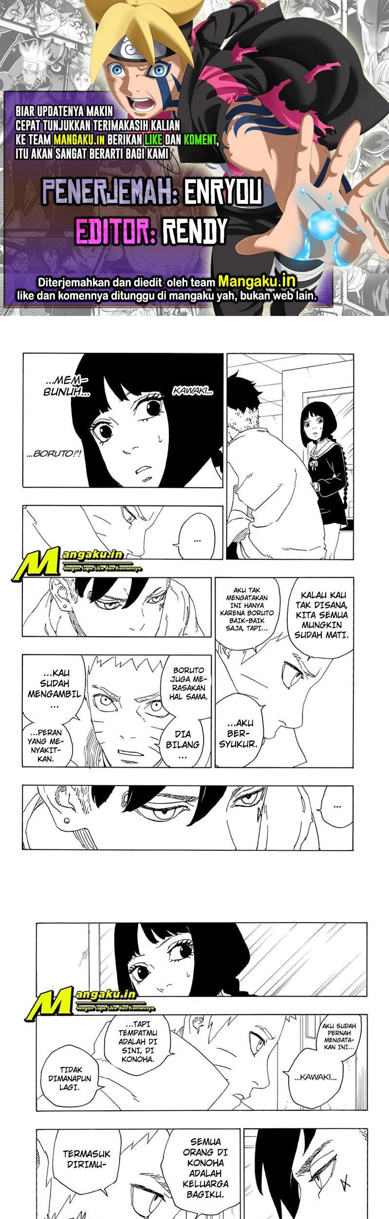 Boruto Chapter 69.2 - halaman 1
