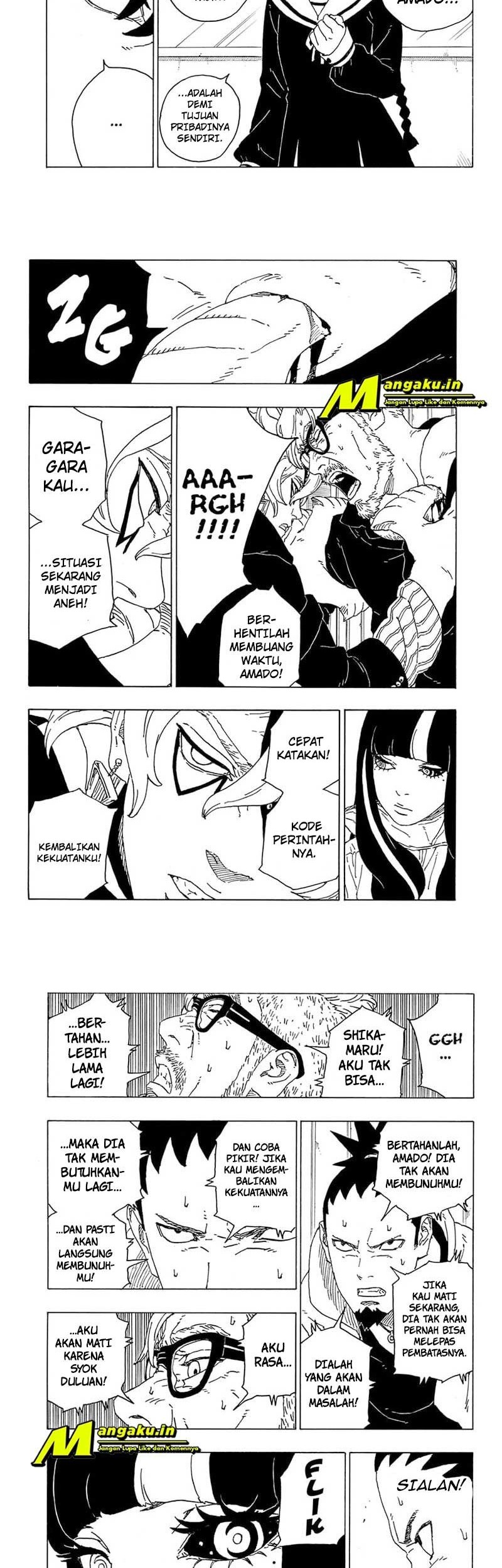 Boruto Chapter 70.1 - halaman 8