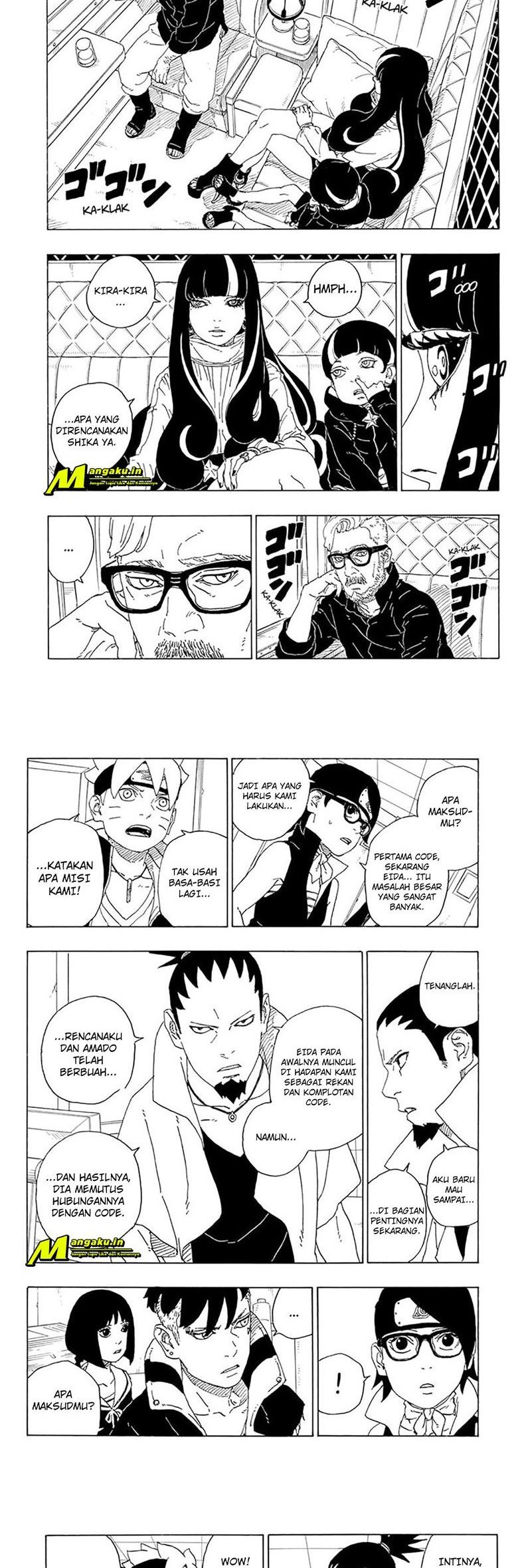 Boruto Chapter 73.1 - halaman 8