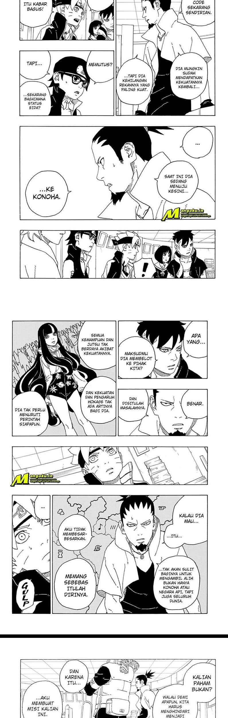 Boruto Chapter 73.1 - halaman 9