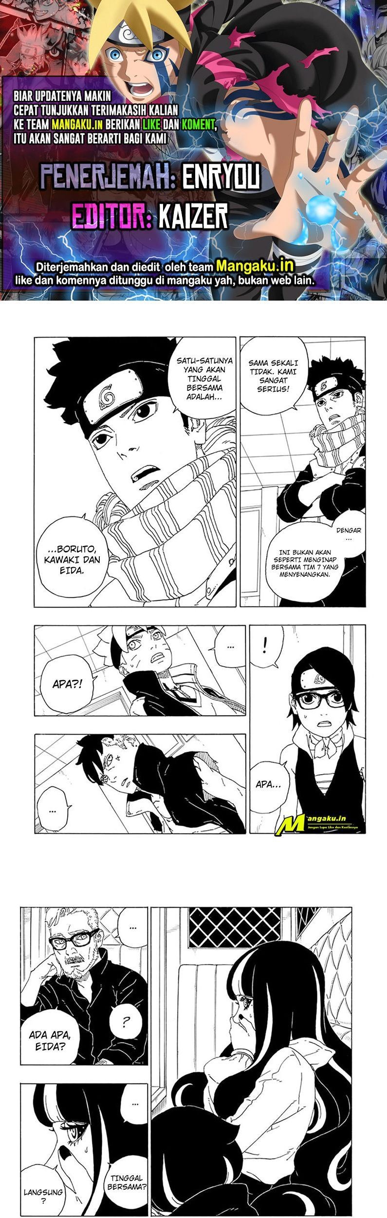 Boruto Chapter 73.2 - halaman 1