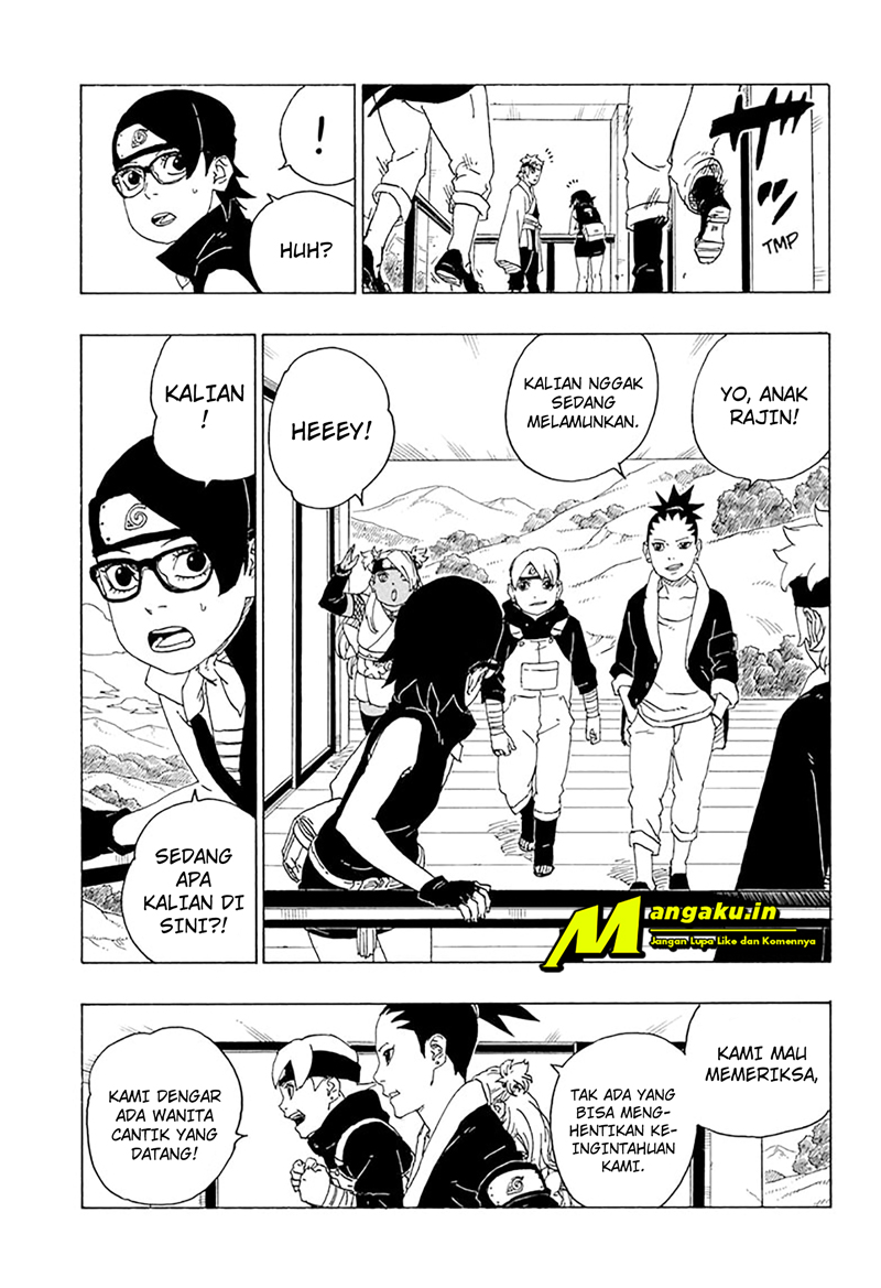 Boruto Chapter 74.1 - halaman 14
