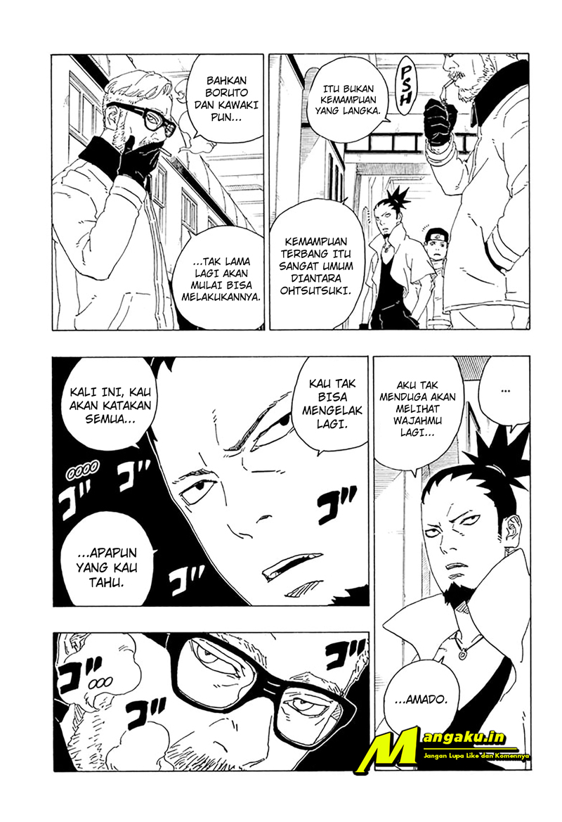 Boruto Chapter 74.1 - halaman 8
