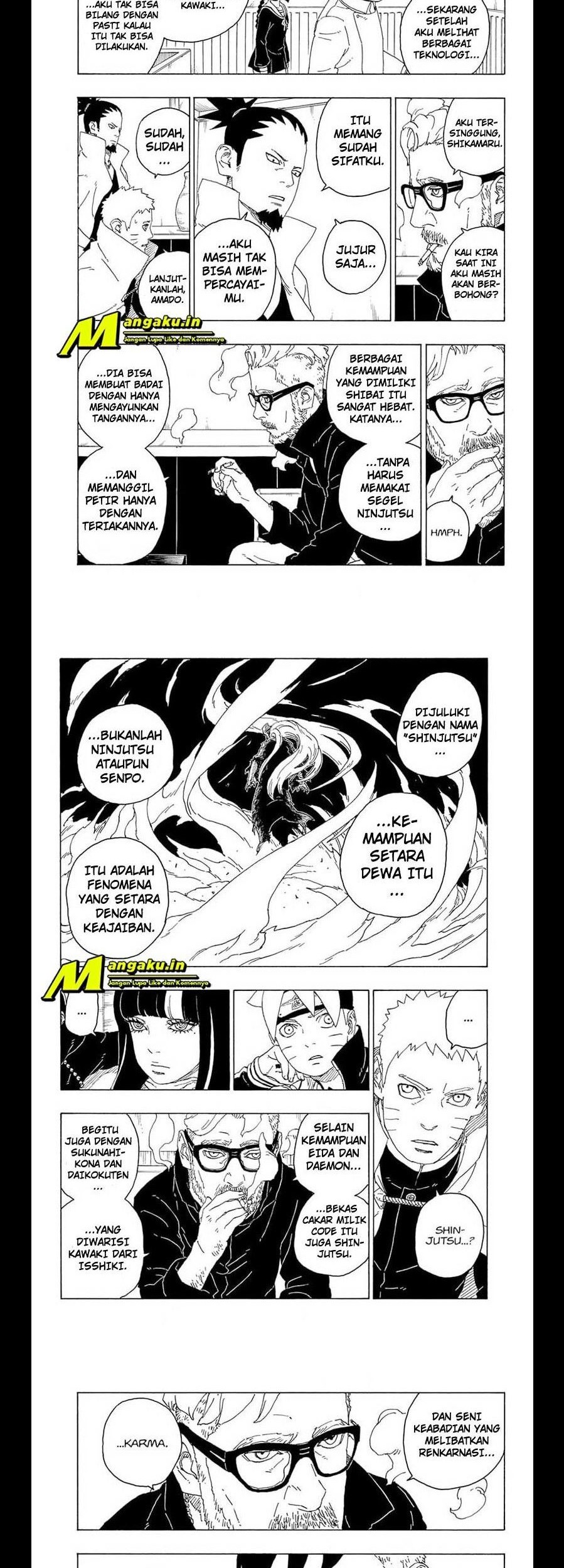 Boruto Chapter 75.1 - halaman 8