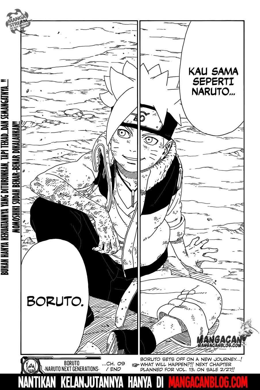 Boruto Chapter 9 - halaman 45
