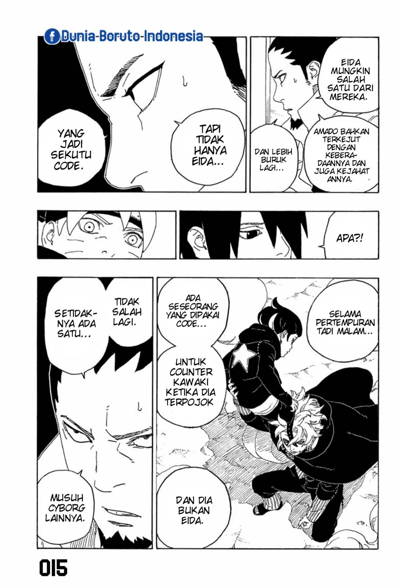 Boruto: Naruto Next Generations Chapter 71 - halaman 15