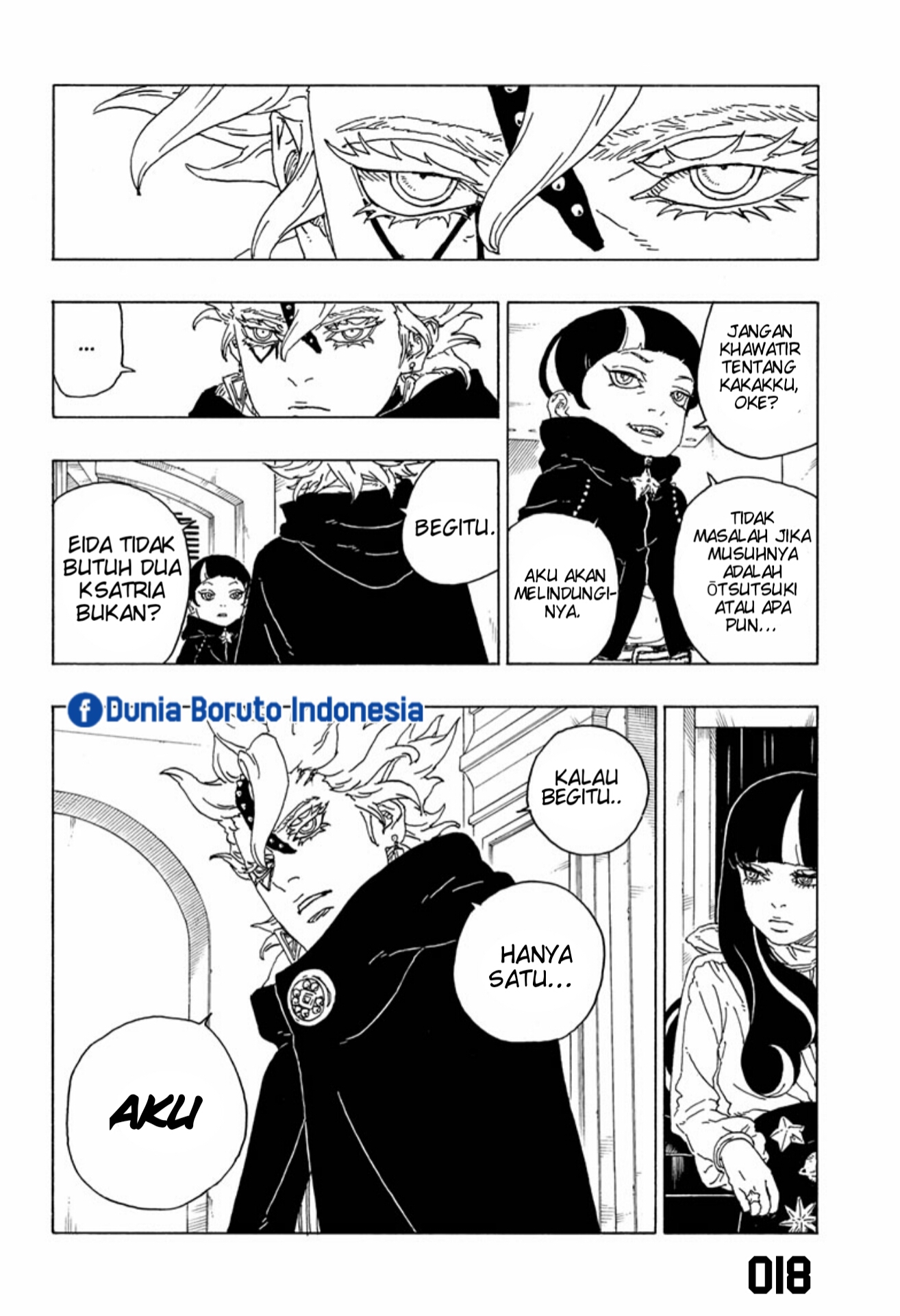Boruto: Naruto Next Generations Chapter 71 - halaman 18