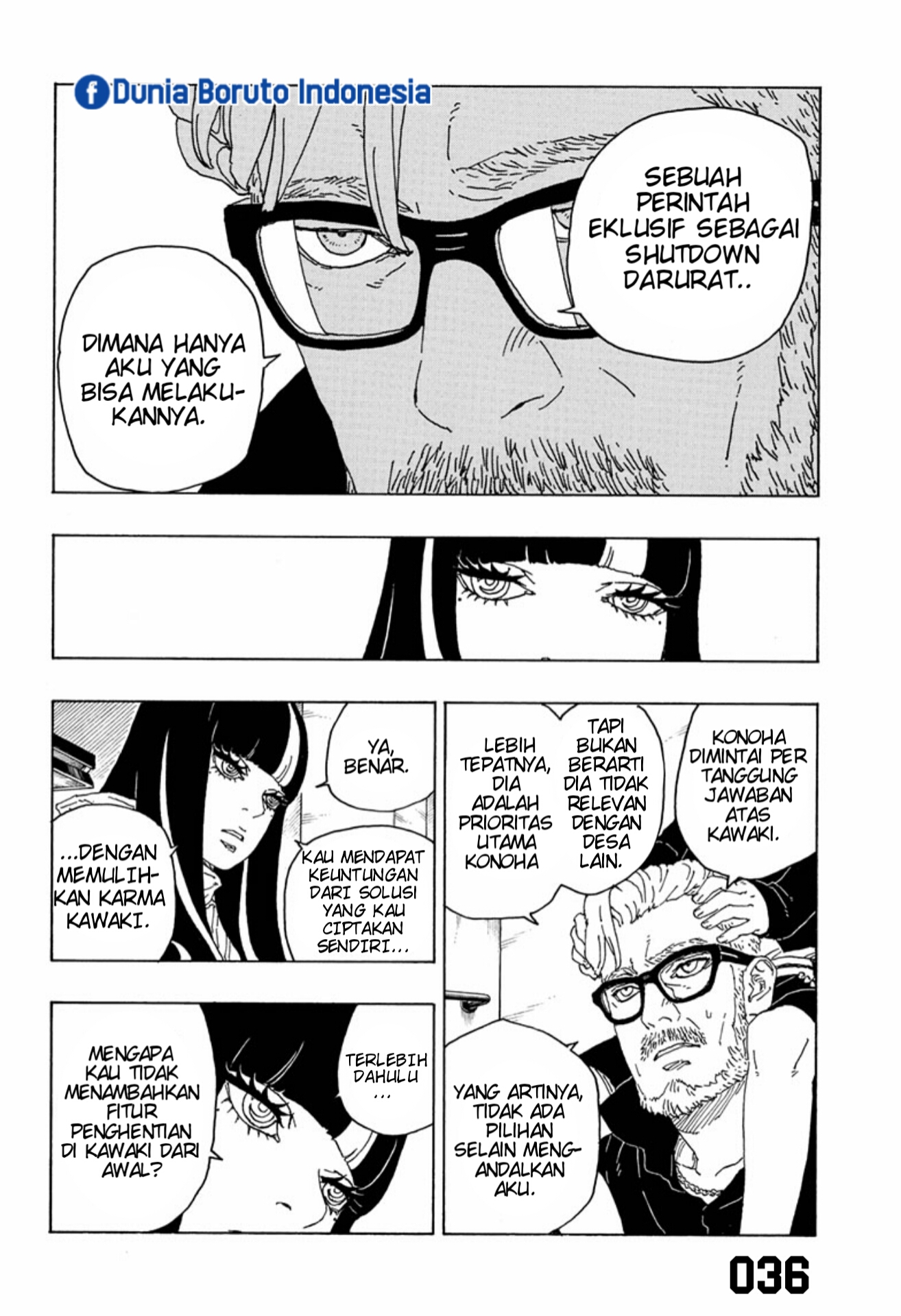 Boruto: Naruto Next Generations Chapter 71 - halaman 36