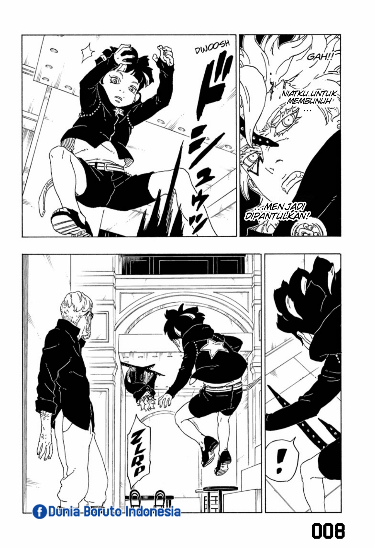 Boruto: Naruto Next Generations Chapter 71 - halaman 8