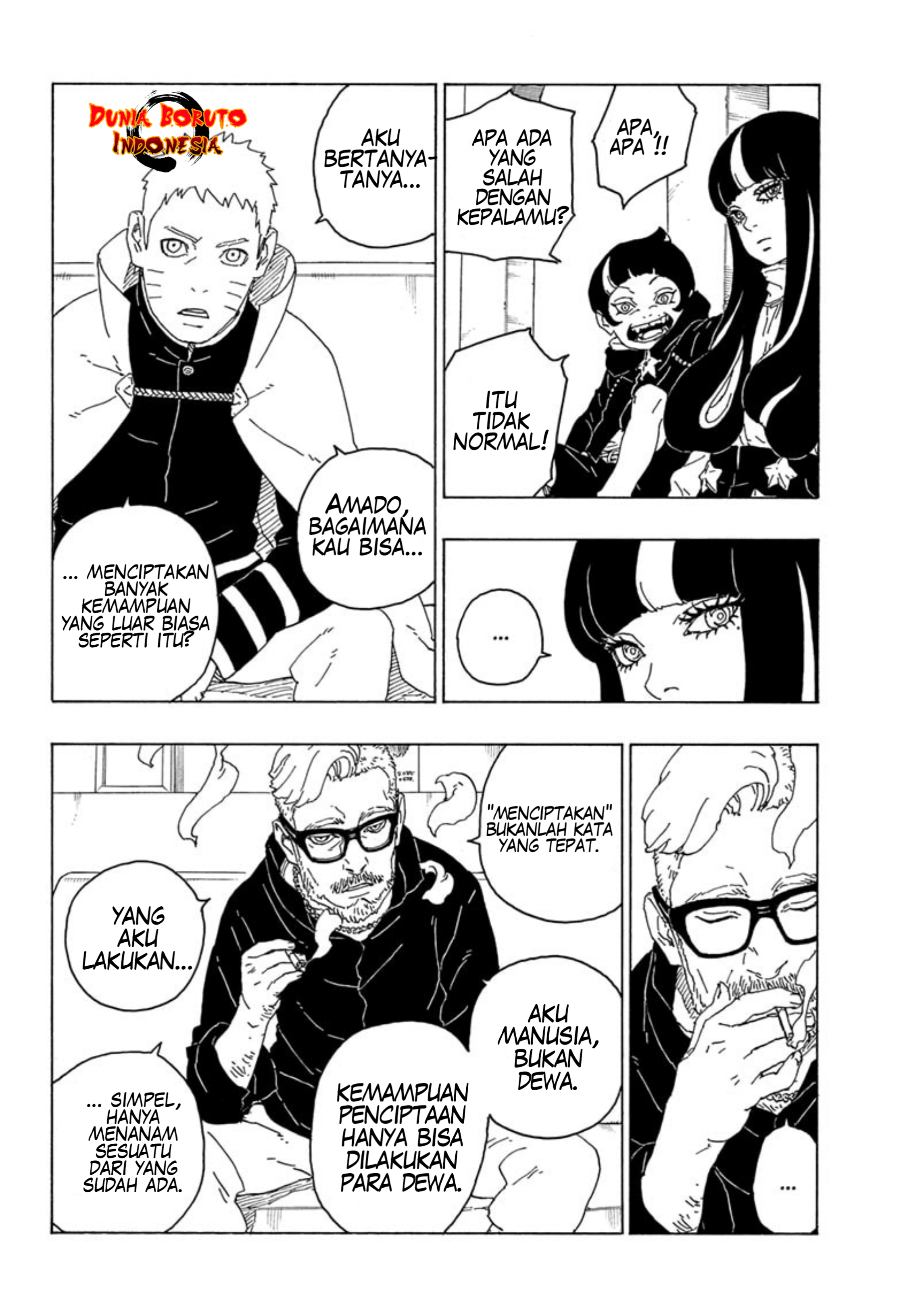 Boruto: Naruto Next Generations Chapter 75 - halaman 6