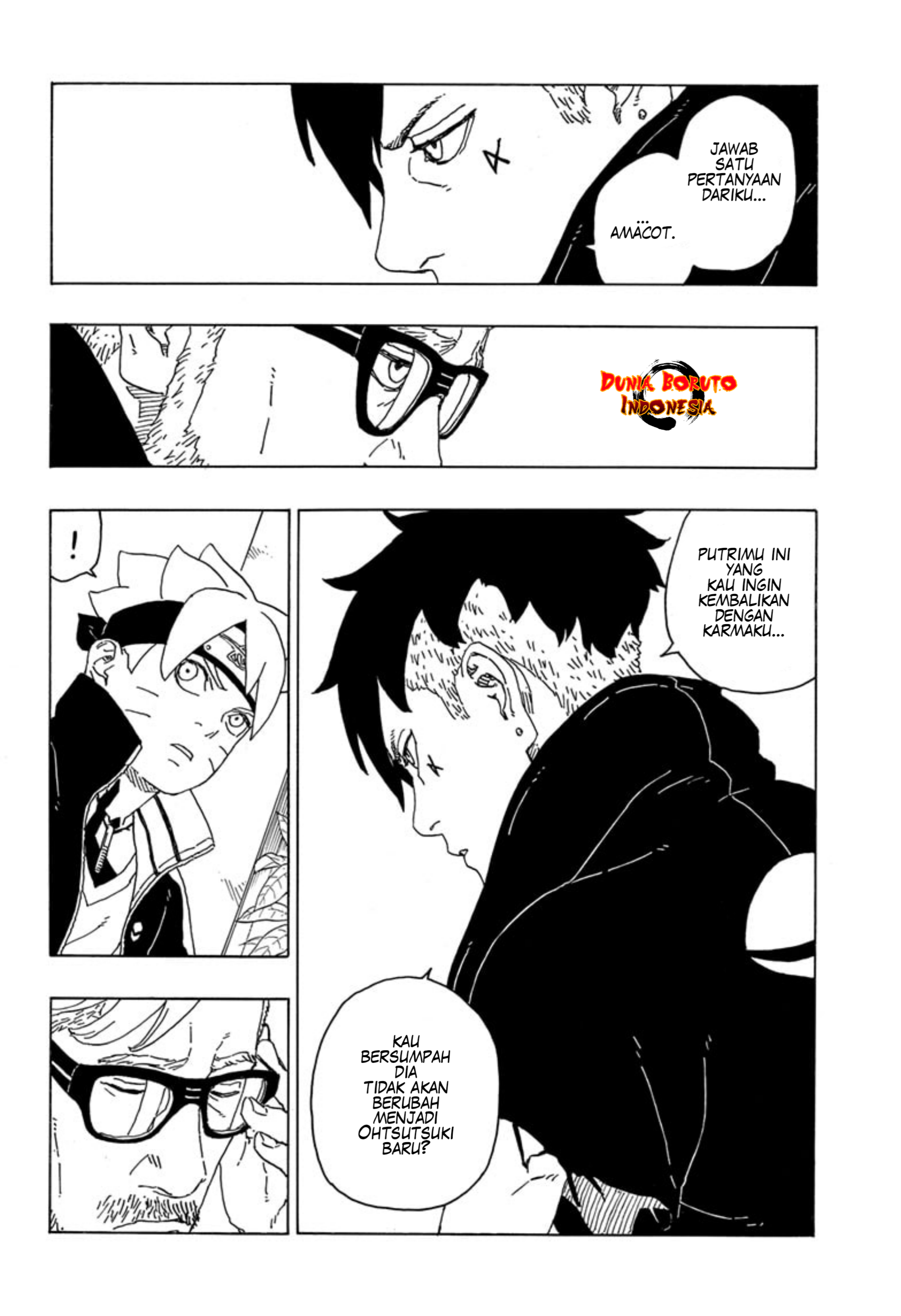 Boruto: Naruto Next Generations Chapter 76 - halaman 8