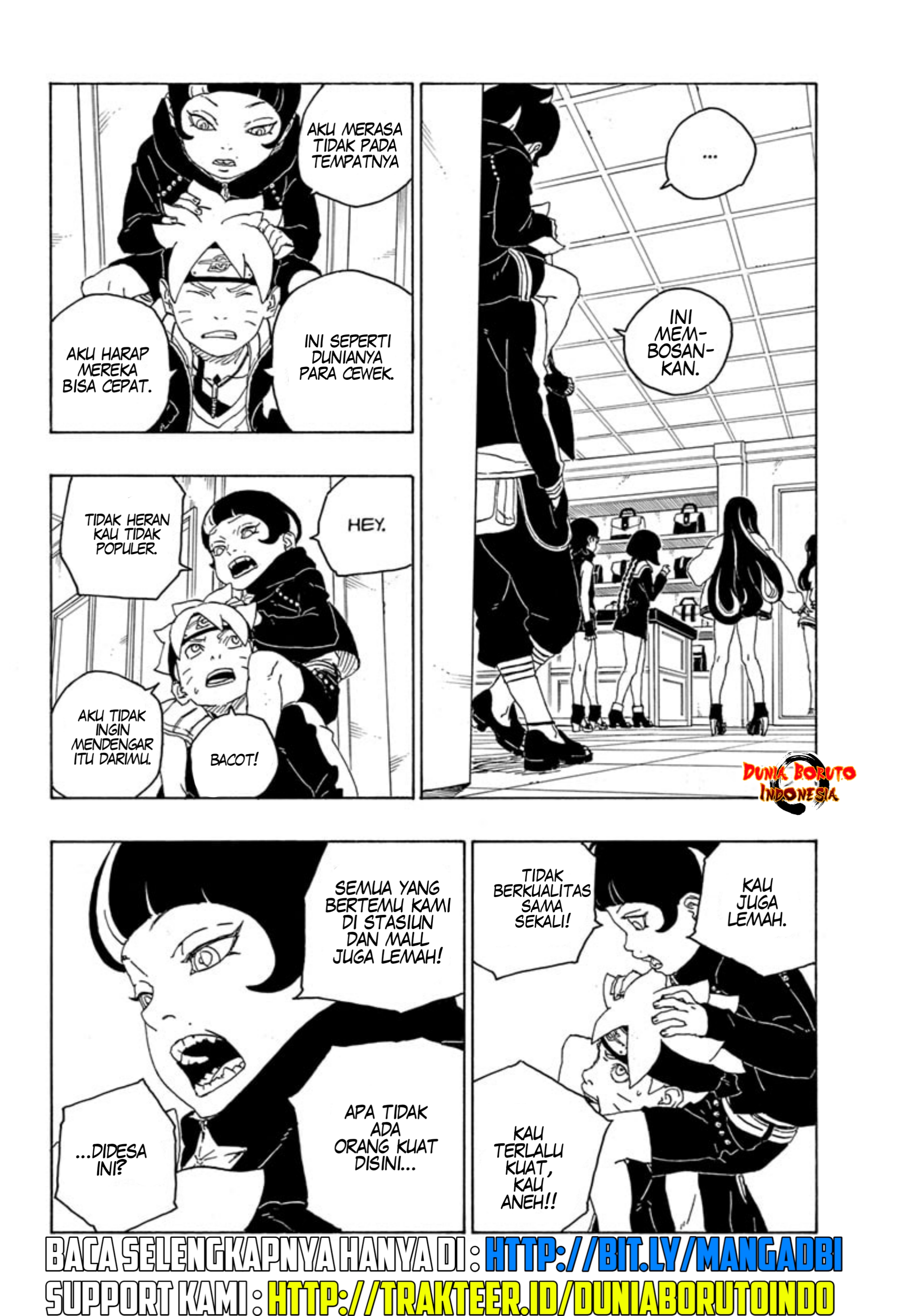 Boruto: Naruto Next Generations Chapter 77 - halaman 18
