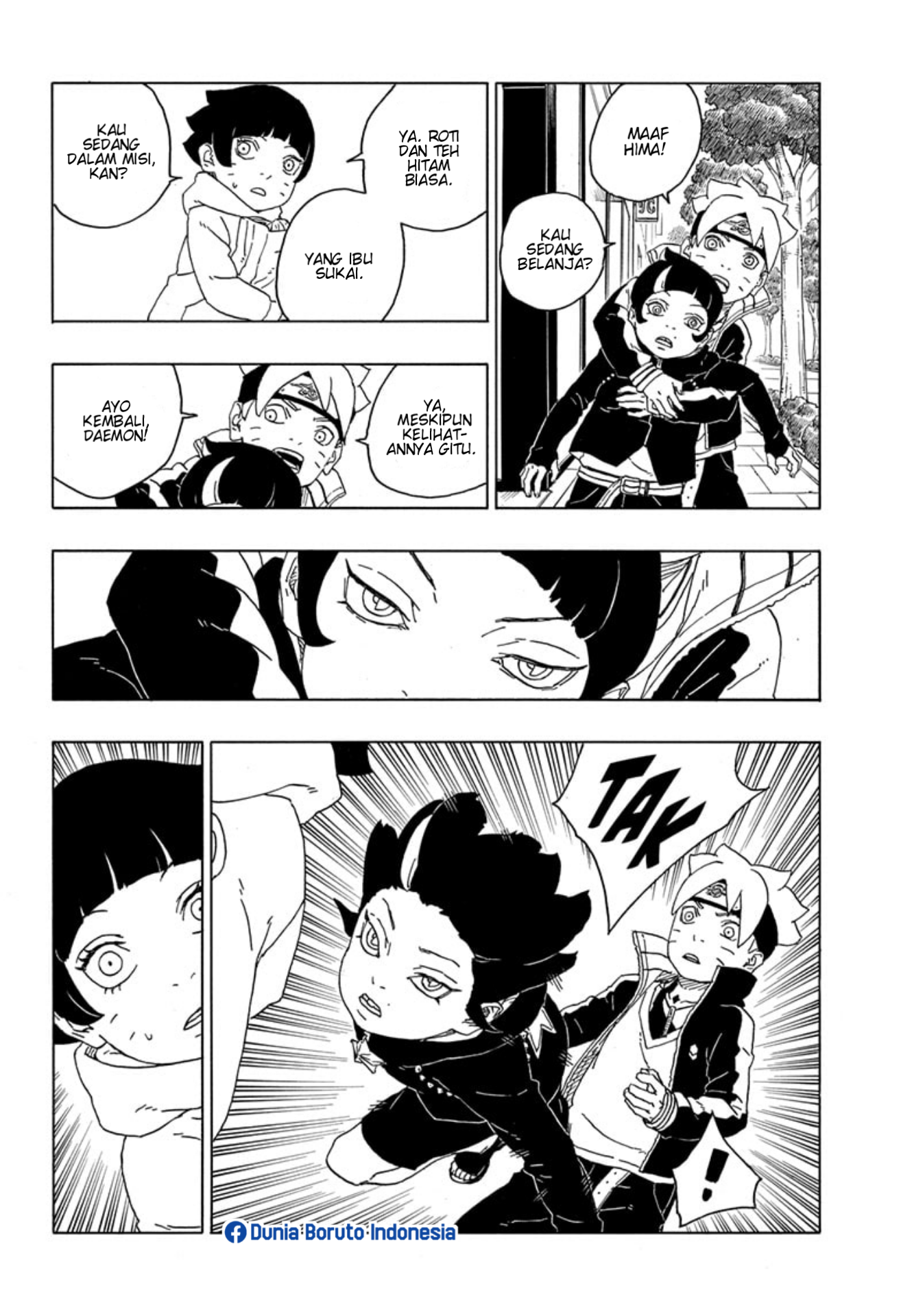 Boruto: Naruto Next Generations Chapter 77 - halaman 22