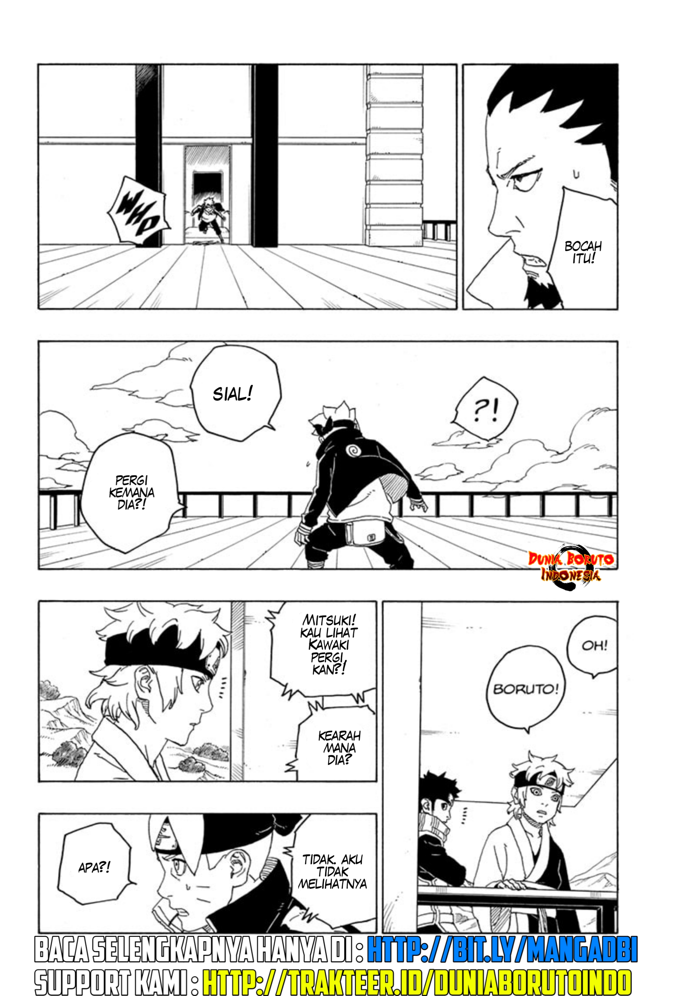 Boruto: Naruto Next Generations Chapter 77 - halaman 8