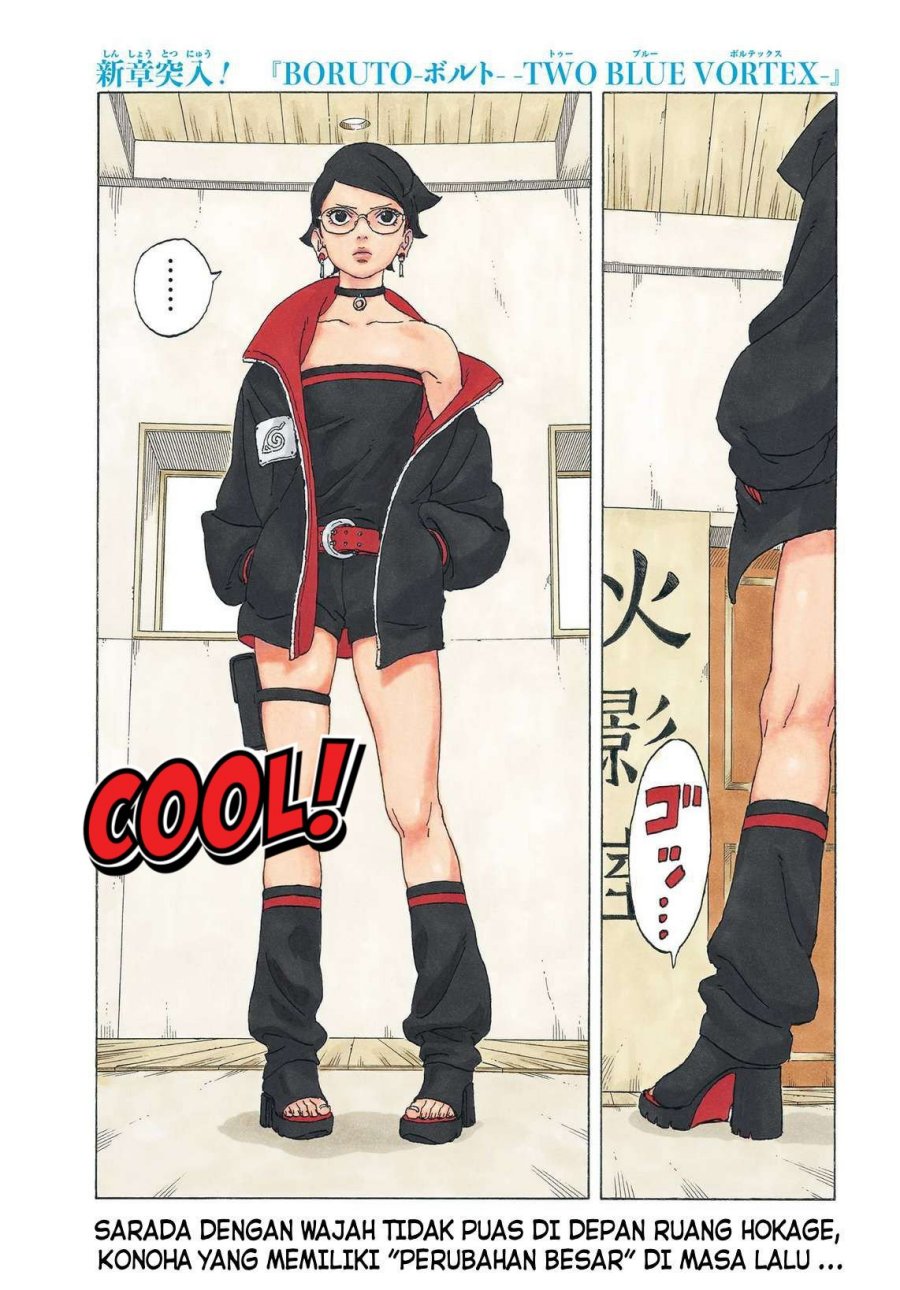 Boruto: Two Blue Vortex Chapter 1 - halaman 1