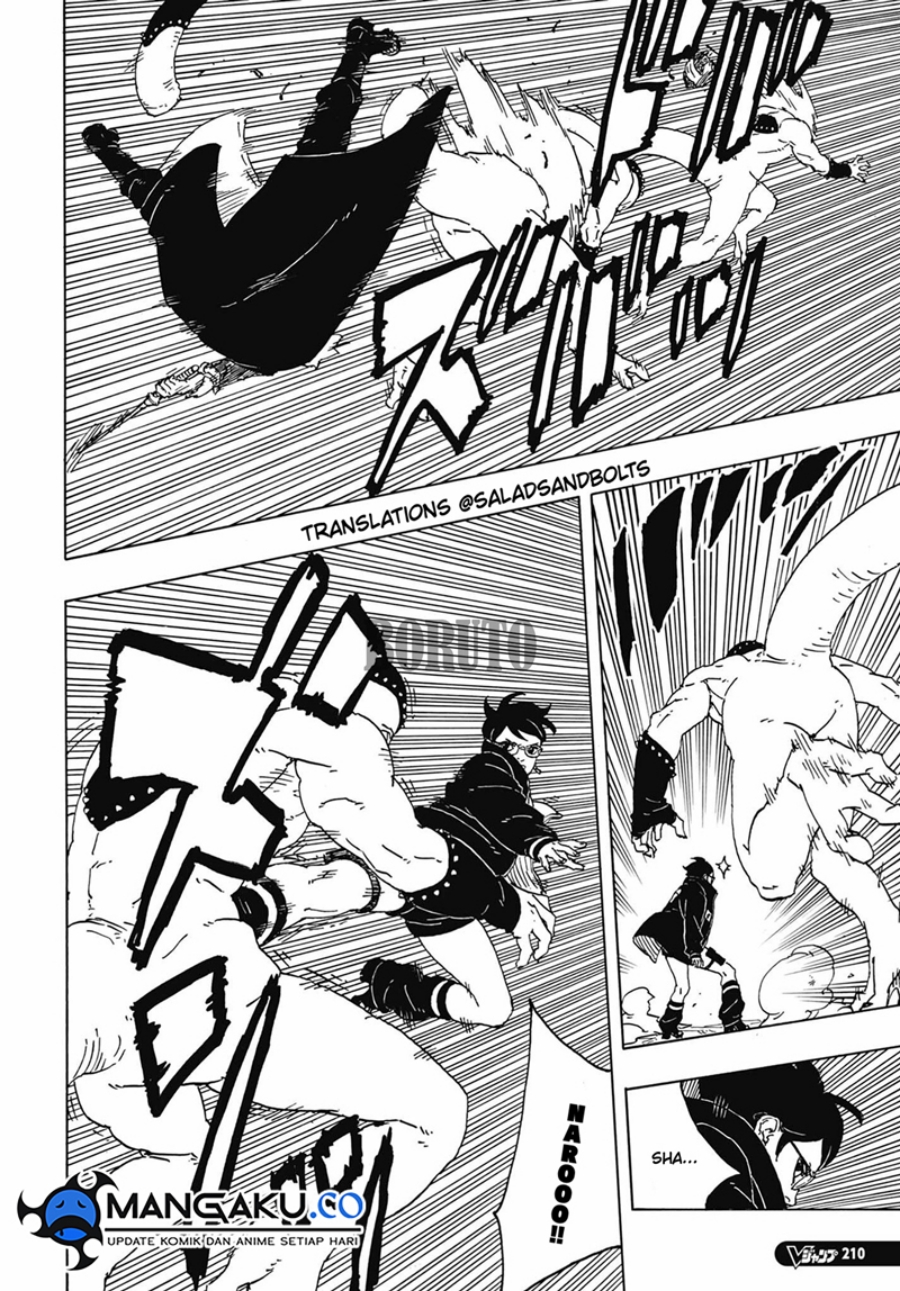 Boruto: Two Blue Vortex Chapter 12.1 - halaman 14