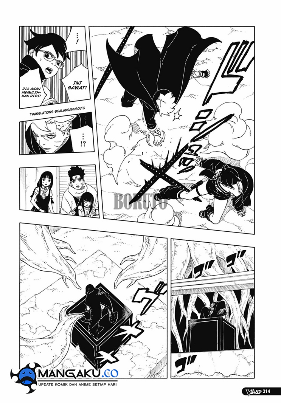 Boruto: Two Blue Vortex Chapter 12.1 - halaman 18