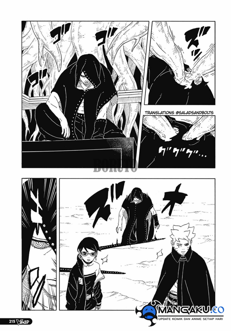 Boruto: Two Blue Vortex Chapter 12.1 - halaman 19
