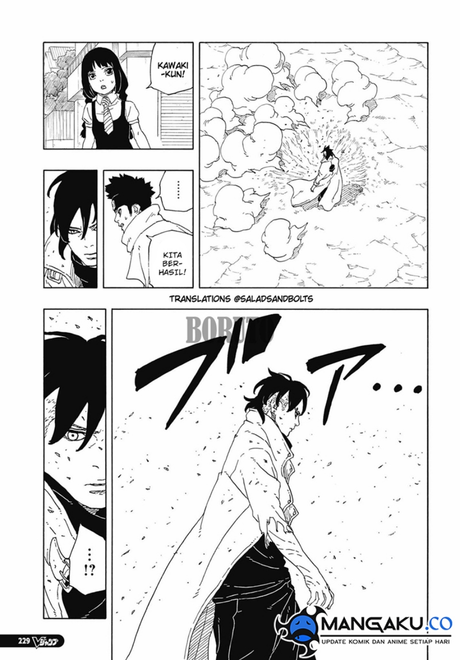 Boruto: Two Blue Vortex Chapter 12.2 - halaman 13